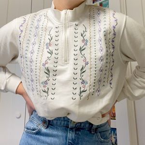 Thrifted Applique Sweatshirt